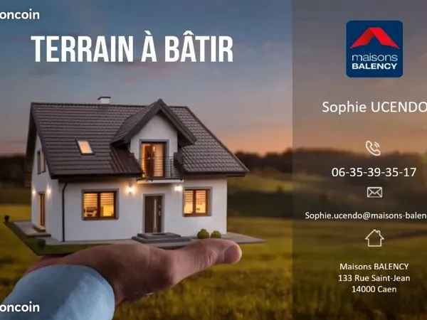 Terrain 410 m² Noyers Bocage