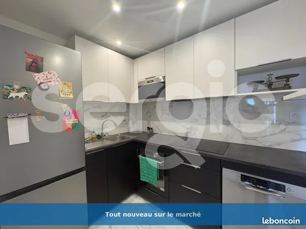 Appartement 3 pièces 54 m²