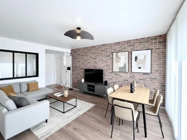Appartement 3 pièces 58 m²