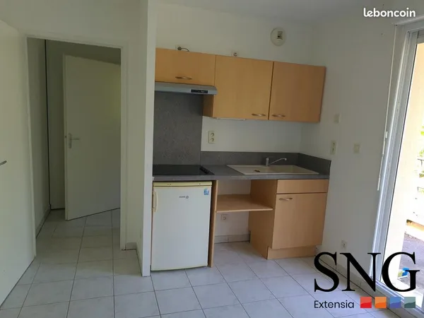 Studio 2 pièces 26 m²