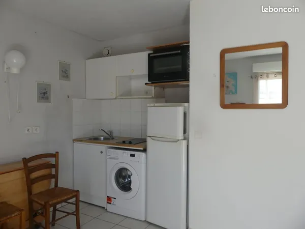 Studio à louer 21,42m2- Rue Docteur Richelmi, Nice