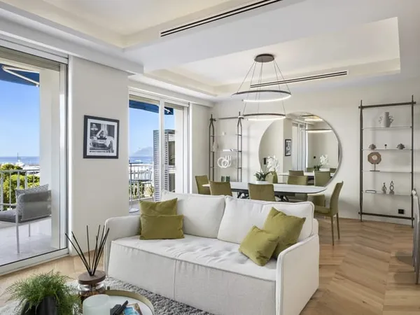 Cannes, 4 pièces avec terrasse et vue mer sur la Croisette