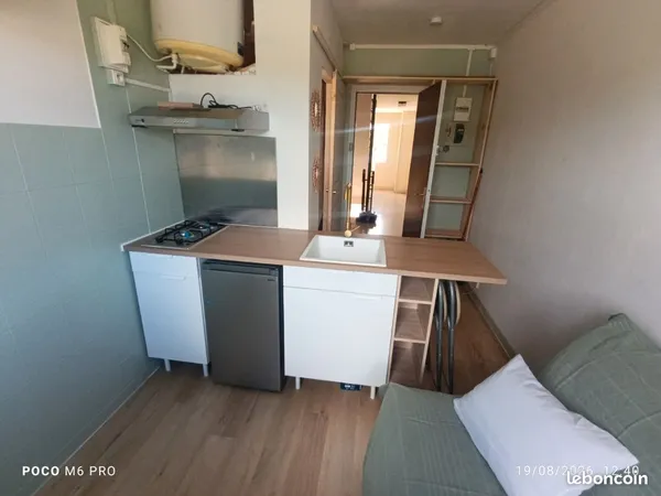 Studio 15m²
