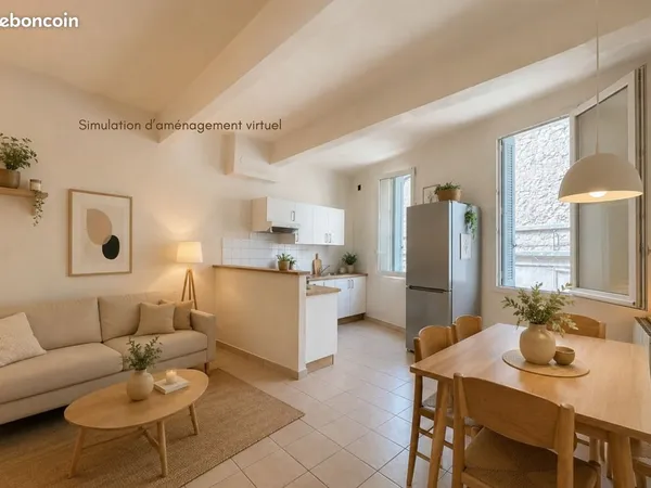 Superbe appart refait a neuf, centre d aix mais calme