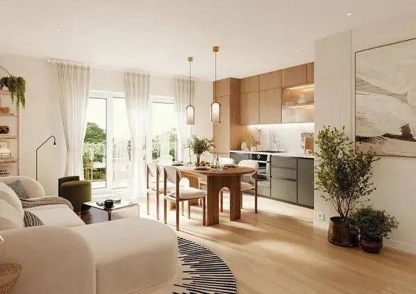 Appartement 3 pièces 61 m²