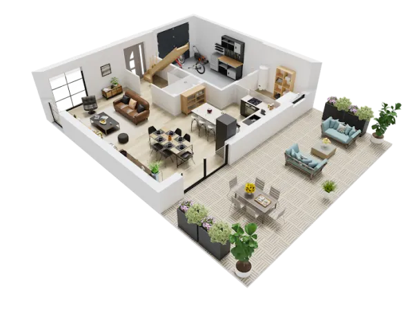 Maison neuve 4 pièces 96 m²
