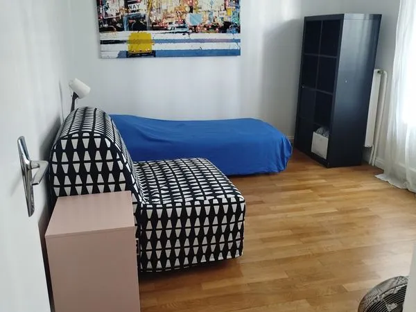 Colocation 2 ou 3 mois — Chambre meublée dans grand T4 lumineux (Lyon / Tassin)