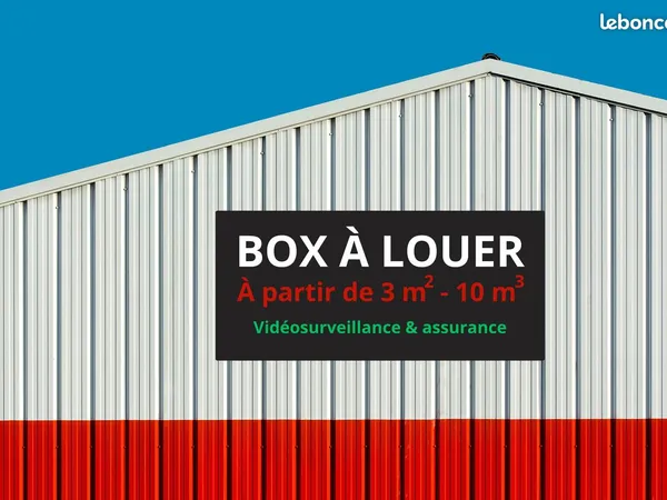 Box stockage - garde meuble à louer