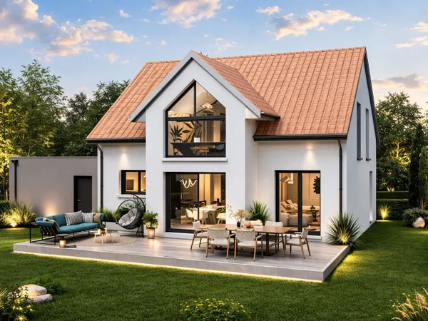Sublime maison neuve 3 chambres sur 5.33 ares