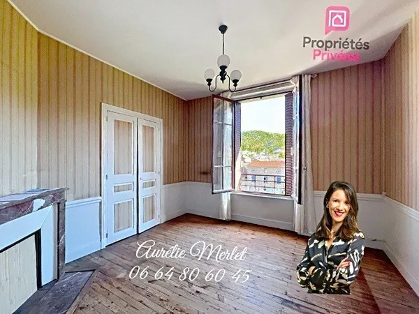 DUPLEX 4 pièces à rénover avec garage et jardin