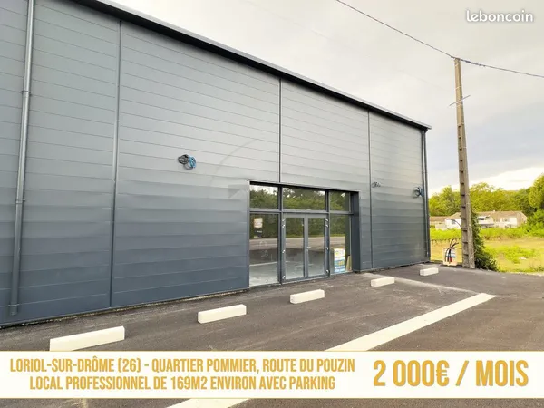Bureaux 169 m² Loriol-sur-Drôme