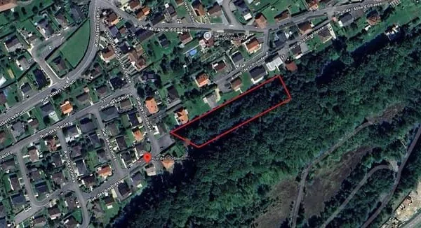 Terrain constructible 2590 m²