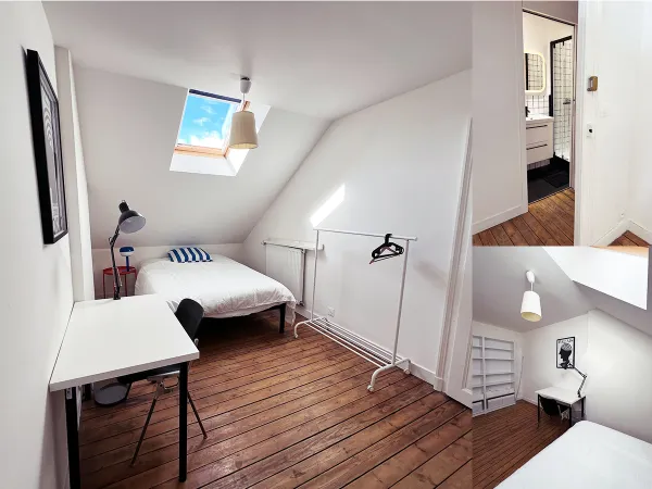 Loue chambre en colocation dans maison