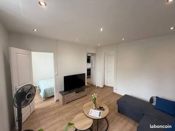 Appartement 2 chambres rue Jean Jacques rousseau