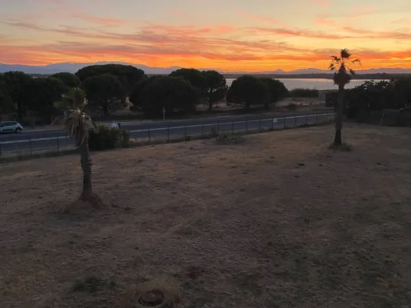 Canet Sud F2 balcon Parking vue étang et mer 2 ème ligne