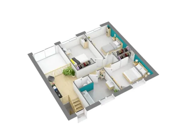 Maison neuve 5 pièces 140 m²