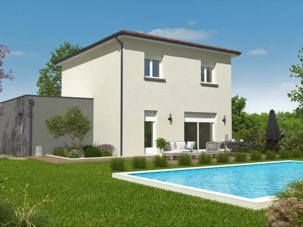 Terrain + maison 4 pièces 92 m²