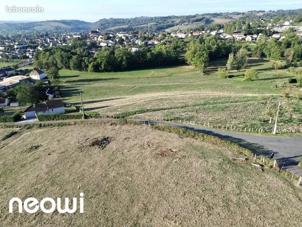 Terrain 1237 m² Saint-Étienne-de-Maurs