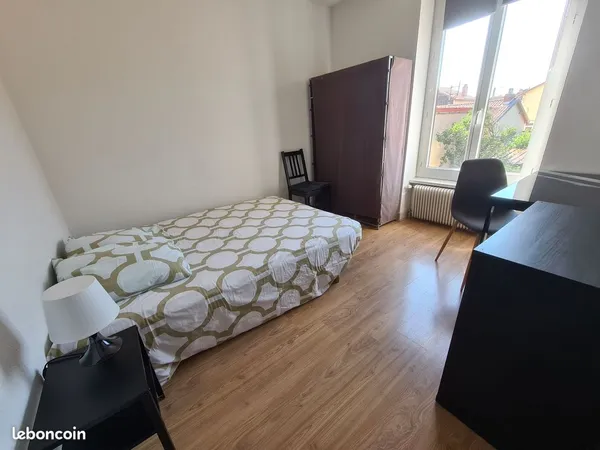 Chambres à louer dans colocation rue Anatole France