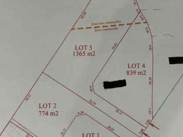 Terrain 3591 m²