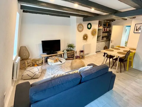 Colmar centre - duplex de charme 94,8 m² au sol - 72,99 m² carrez - dernier étage