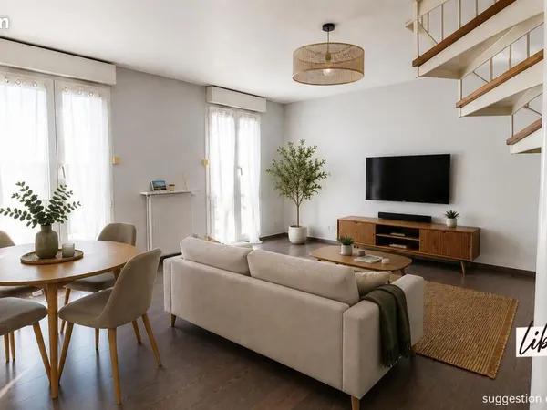 Duplex 4 pièces 73 m²