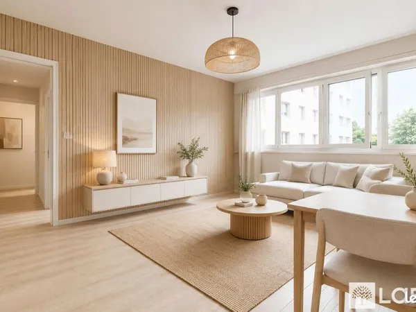 Appartement 3 pièces 60 m²