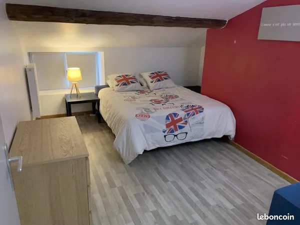 Loue T3 en duplex de 55 m2