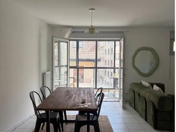Appartement meublé à louer - 2 pièces - entièrement remis à neuf - Annemasse centre