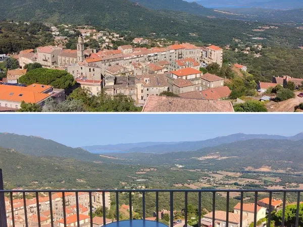 Rare à Sartene - Duplex 110m2 vue mer et montagnes
