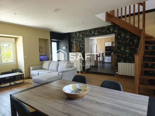 Maison en pierres avec vie de plain pied