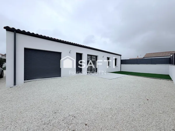 PAVILLON NEUF DE PLAIN PIED 3 CHAMBRES ET GARAGE A AIFFRES !