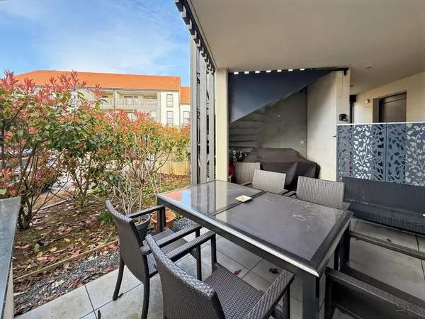 Appartement Fleury 3 pièces 60,13 m², avec terrasse, jardinet