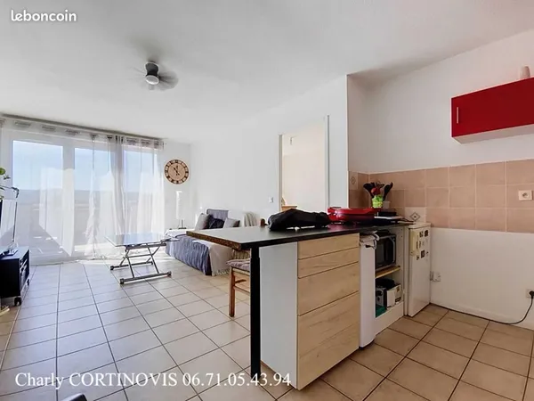 Appartement 2 pièces 39 m²