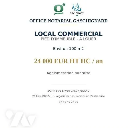 Local d'activités 100 m²