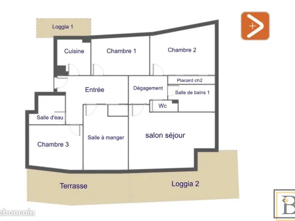 Appartement 5 pièces 140 m²