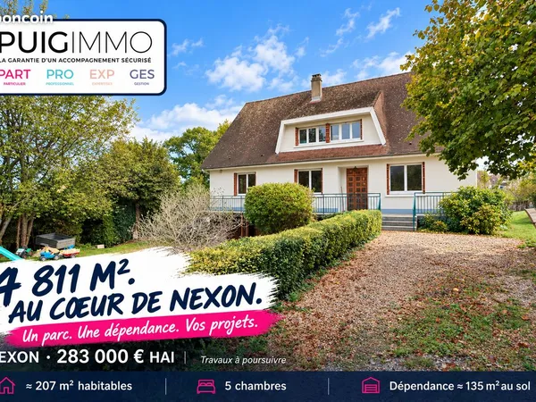 Propriété 7 pièces 207 m²