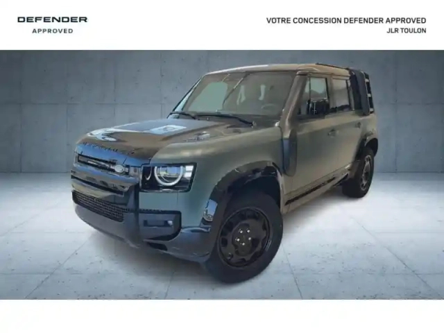Land Rover Defender 110 2.0 p300e phev trophy edition keswick green