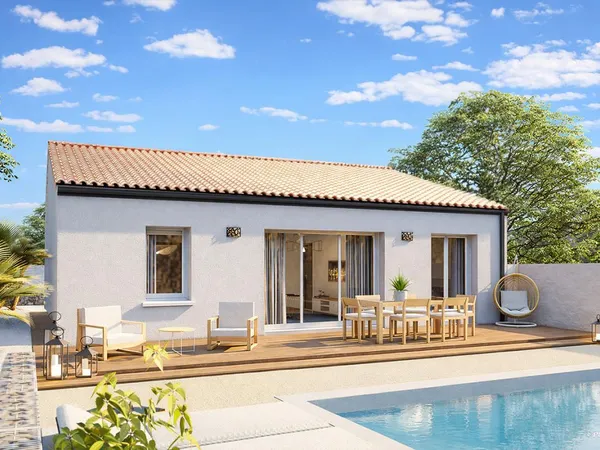 Terrain + maison 71 m²