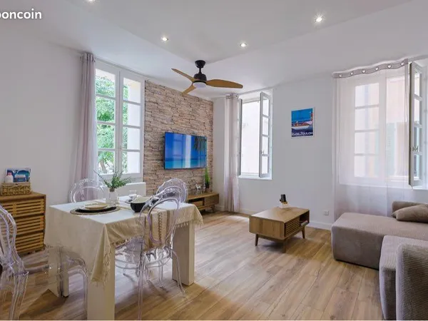 Appartement T2 meublé rénové - Toulon centre piéton- 37 m²