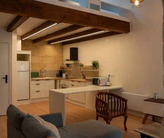 🏡 T2 meublé rénové à neuf - 46 m² - Victoire / Ste-Catherine