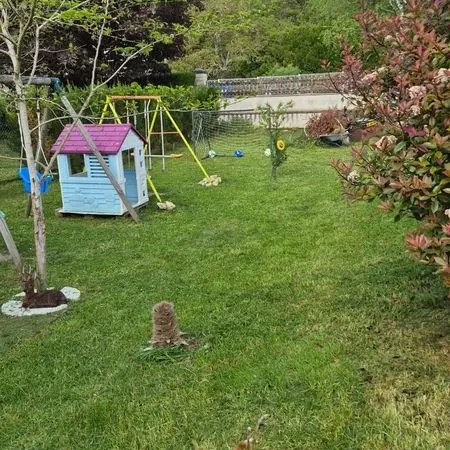 Terrain avec chalet