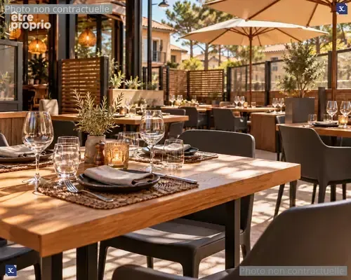 A vendre - restaurant bord de mer - terrasse et patio