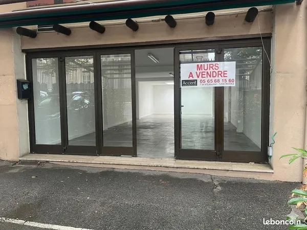 Murs commerciaux 55 m² Rodez