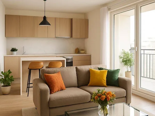 Appartement 2 pièces 45 m²