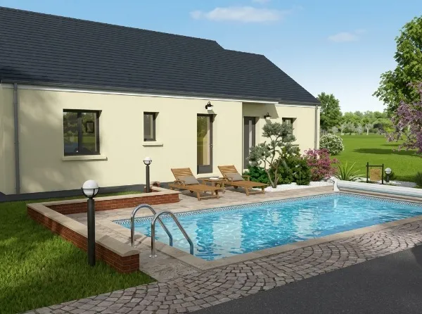 Maison 116m² - Notre-Dame-d'Oé - MAISON CMI