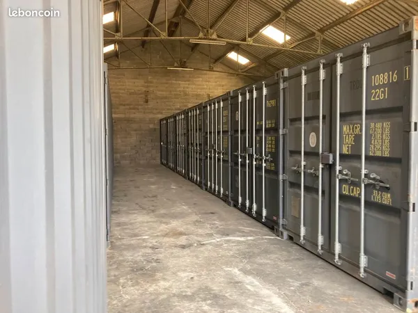 Location box de stockage 20 pieds
