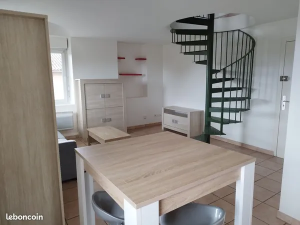 Appartement meublé T2 au coeur du village