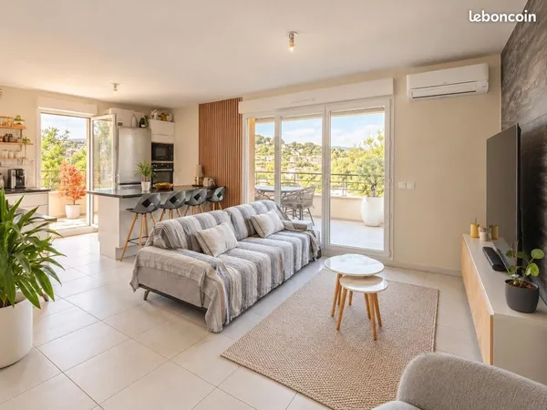 Appartement 3 pièces 63 m²