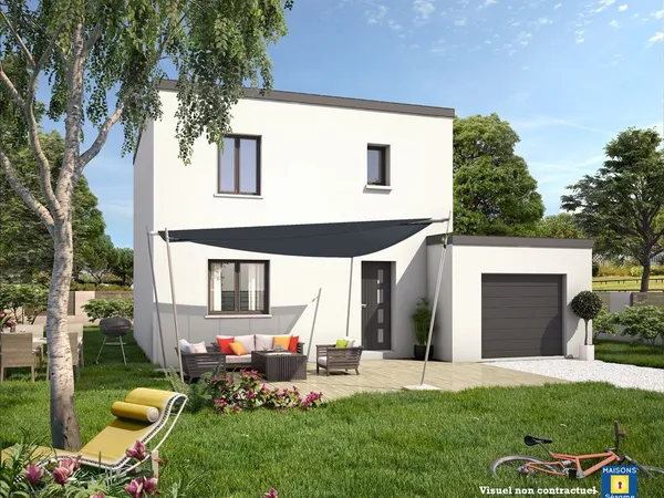 Terrain + maison 87 m²